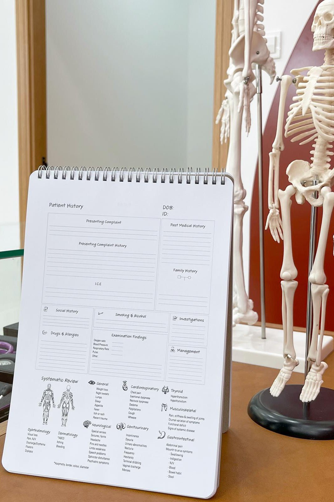 Medical Template Notebook – SCRUBS AND CLOGS