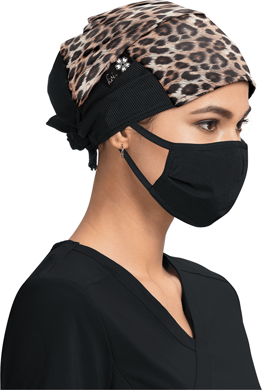 Real Leopard Surgical Hat - A145 - RLL