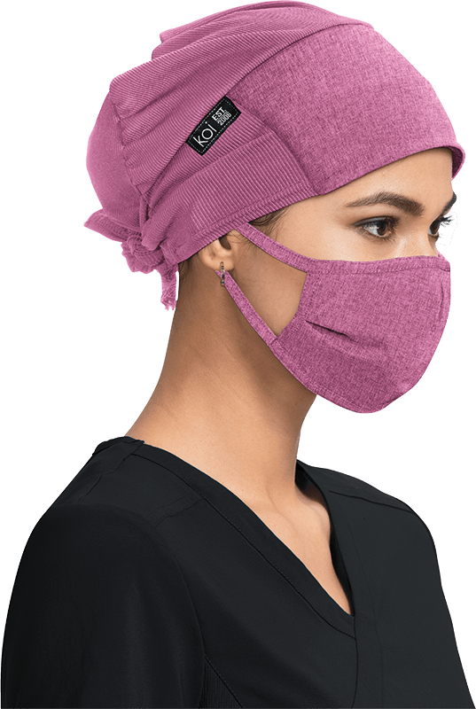 Unisex Surgical Scrub Hat - Heather Azalea Pink
