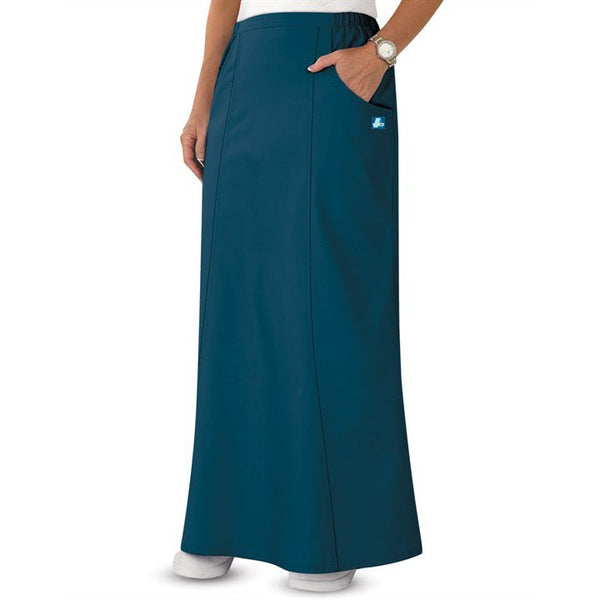long scrub skirts