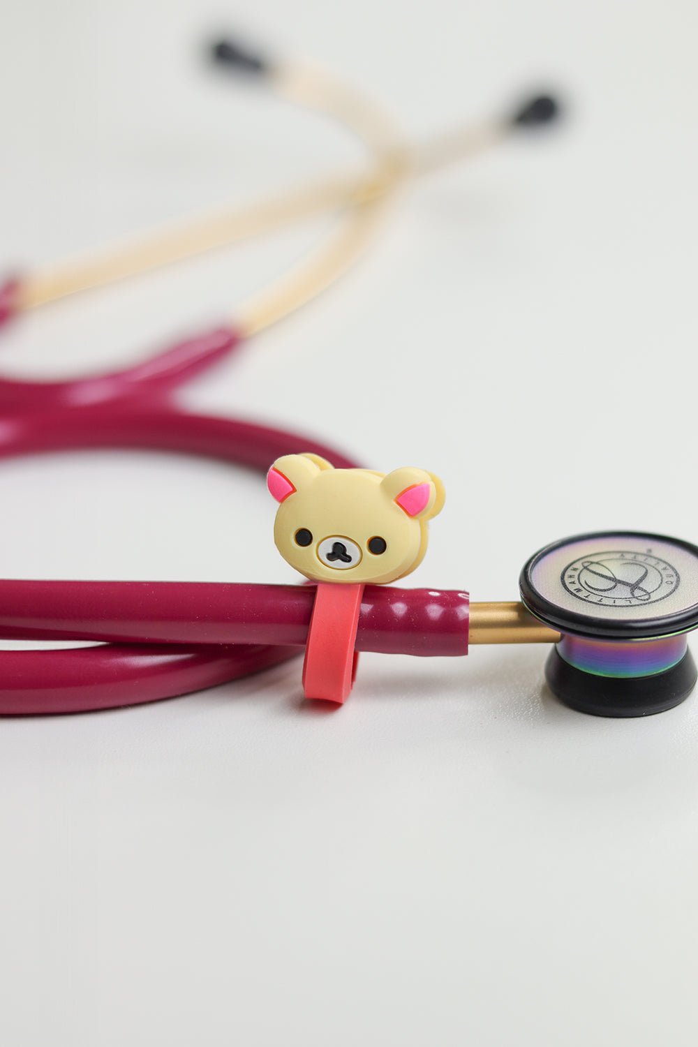 Cute paediatric stethoscope charm, seventh view