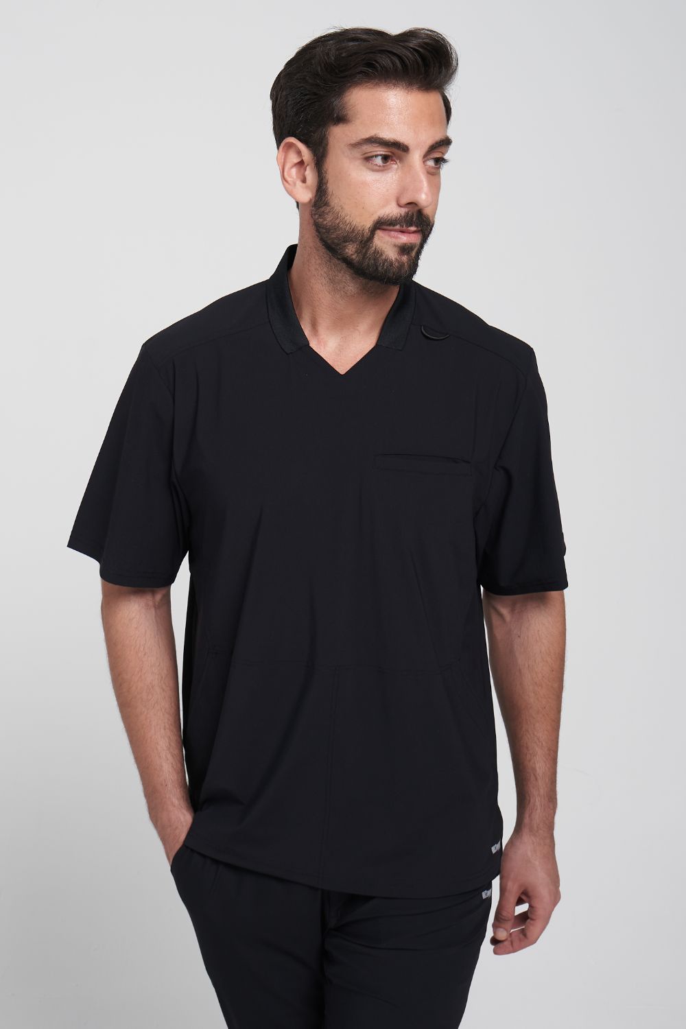 Edge Men's Evolution Polo Scrub Set, eighth view