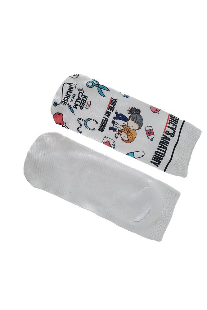 Greys Anatomy Printed Socks, second view