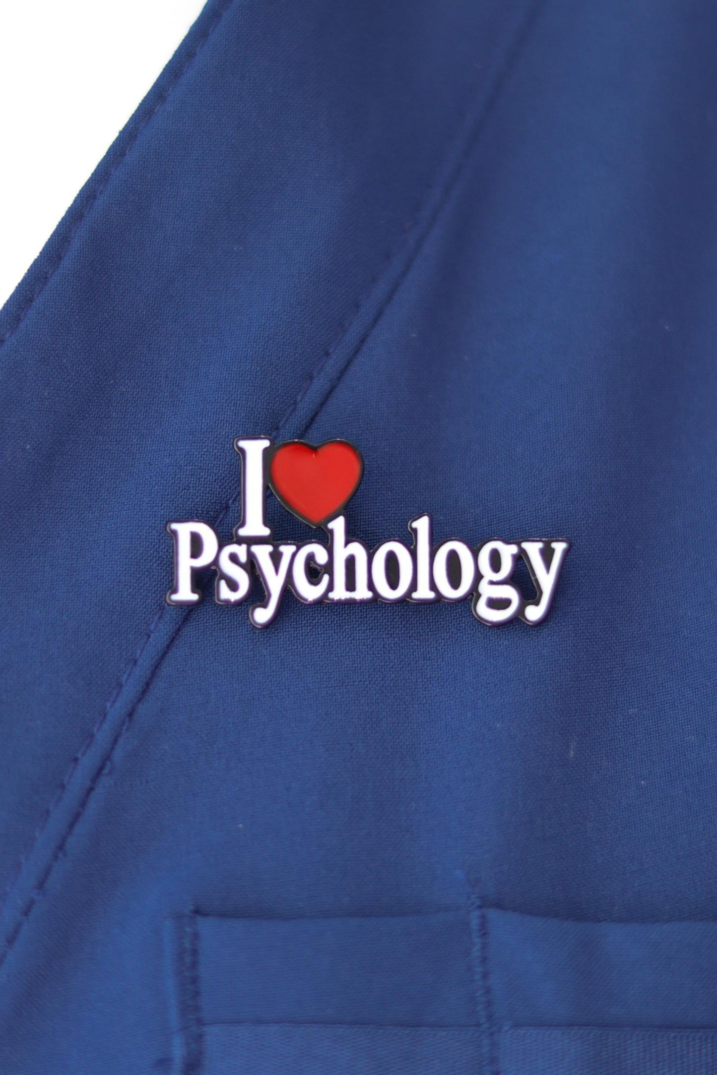 I Love Psychology Pin