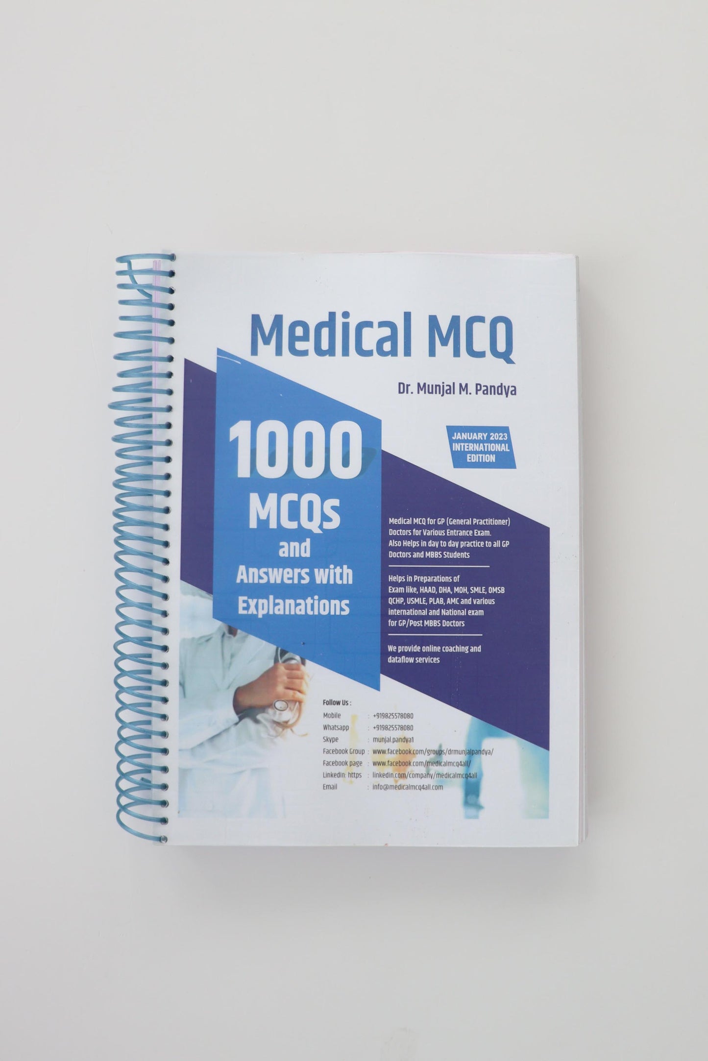 Medical MCQ book by Dr. Munjal M. Pandya