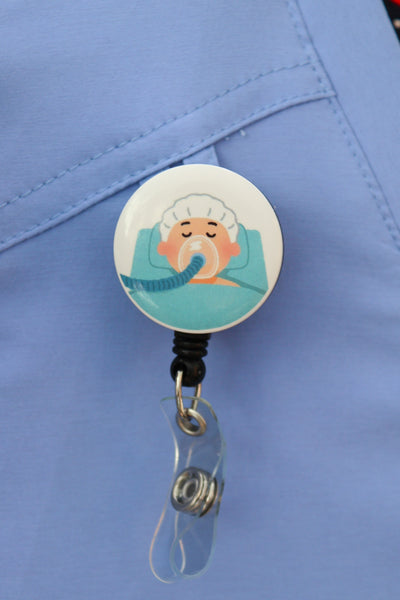 Image of a Anesthesia ID badge reel