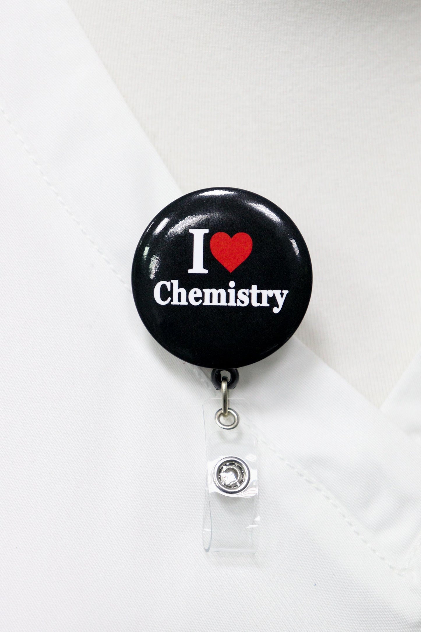 I Love Chemistry ID Badge