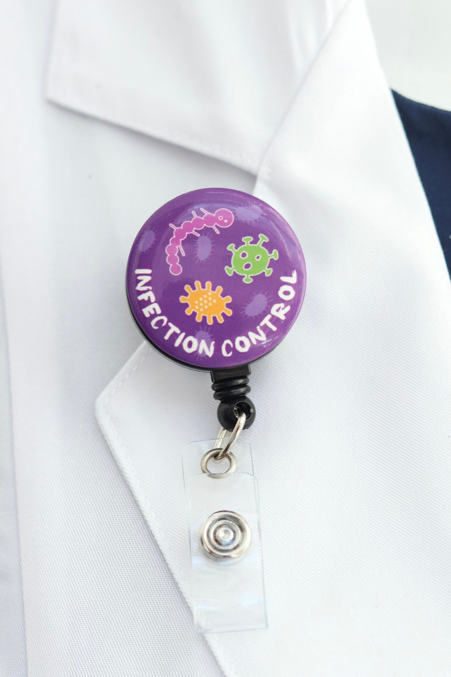 Infection Control ID Badge | Scrubs & Clogs – SCRUBS AND CLOGS