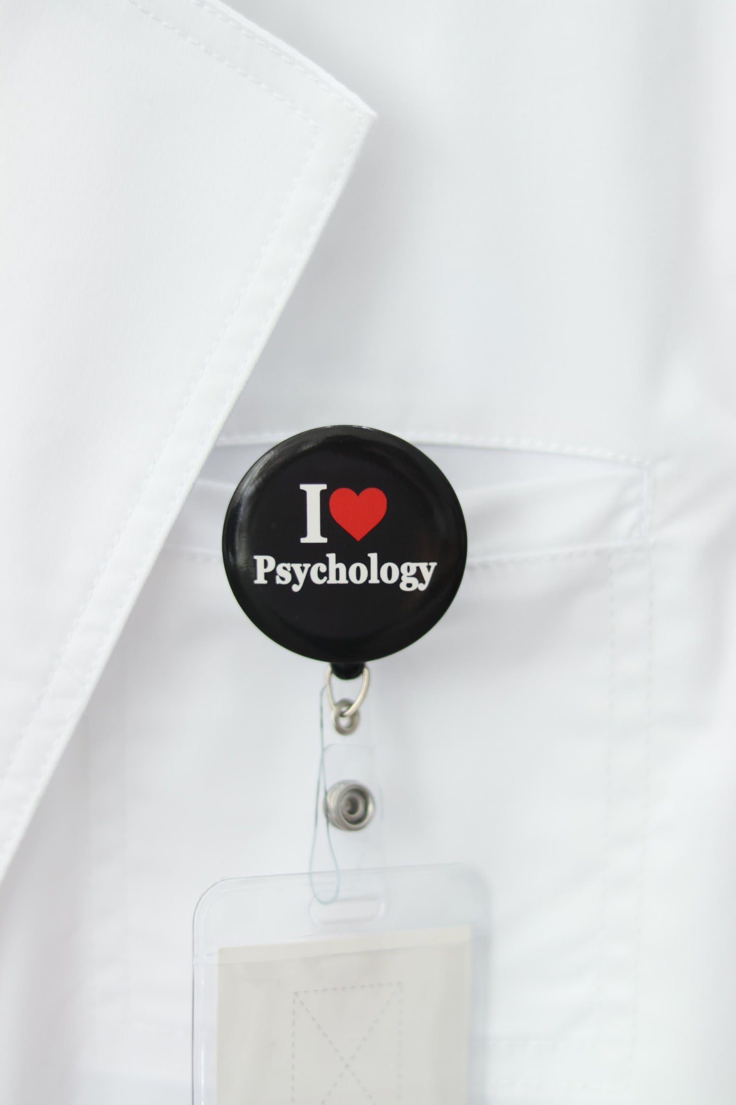 I Love Psychology ID Badge