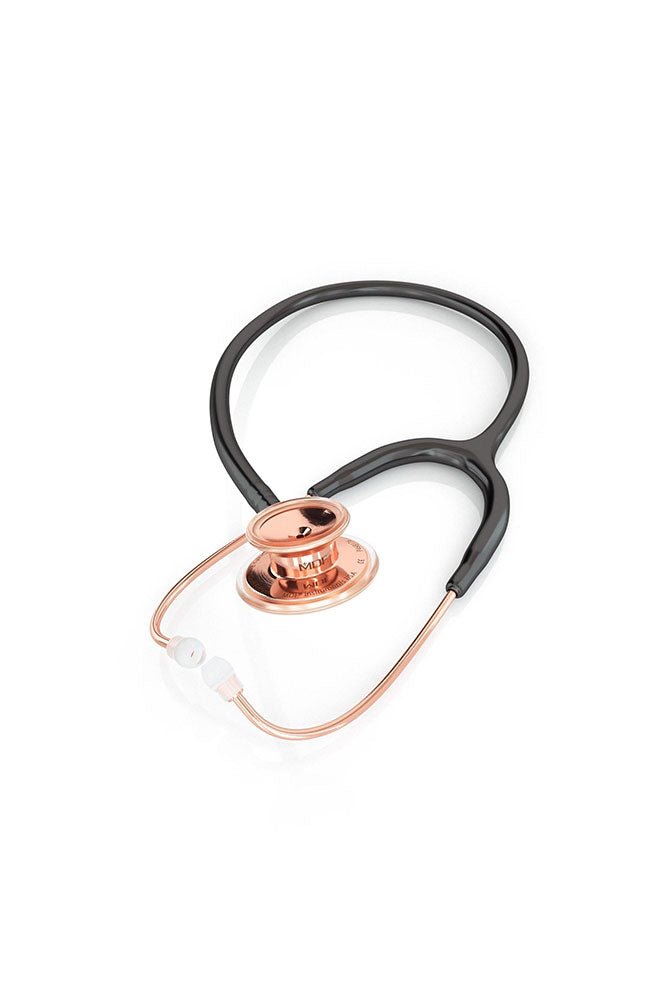 MD One® Adult Stethoscope - Black/Rose Gold