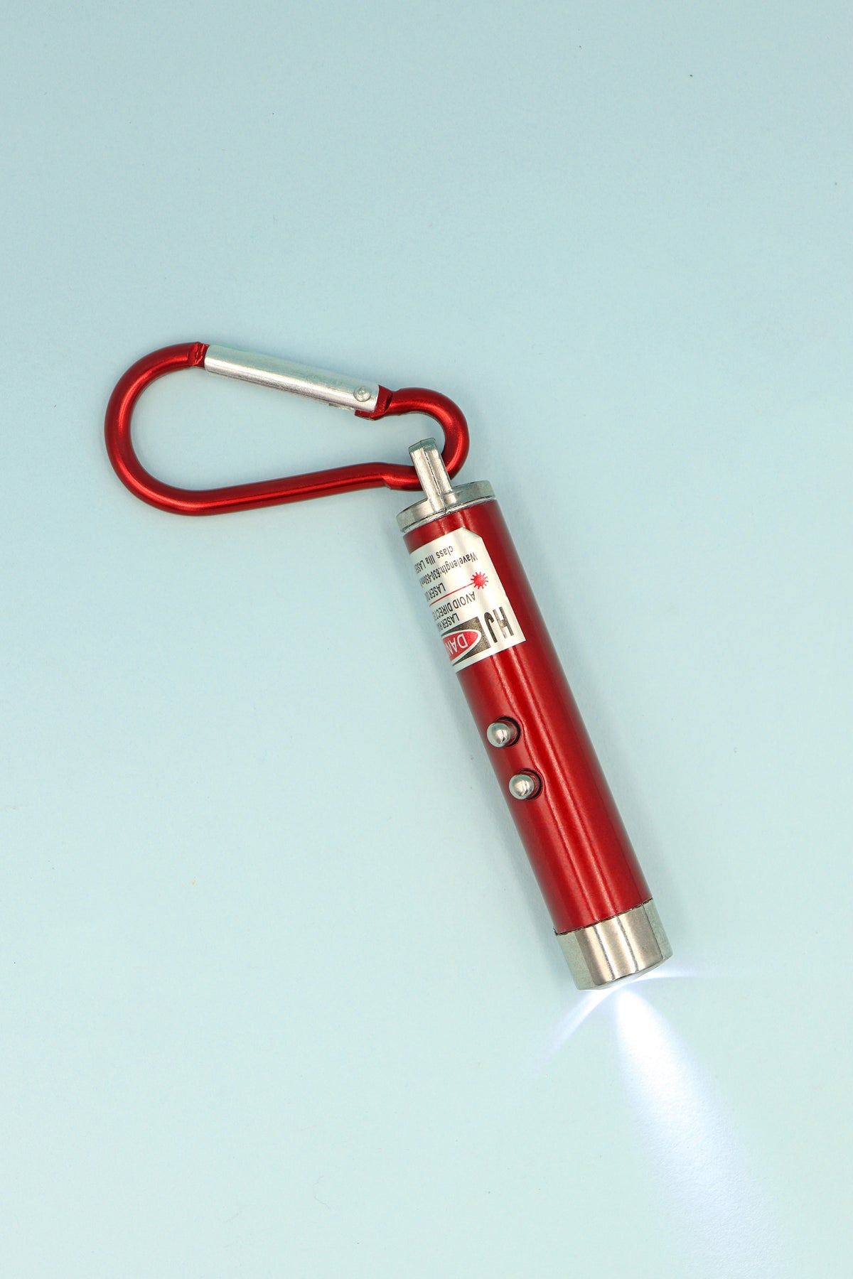 Nursing Mini Torch Buckle LED Laser Pointer in red