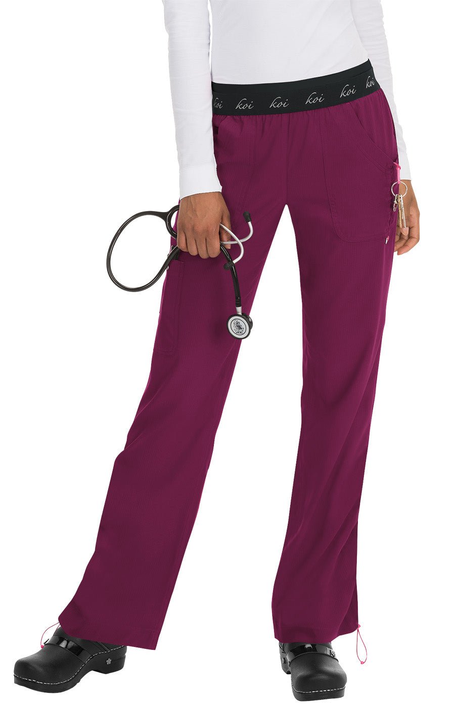 Reform Womens V-neck Ombre Top & Spirit Stretch Pant Set