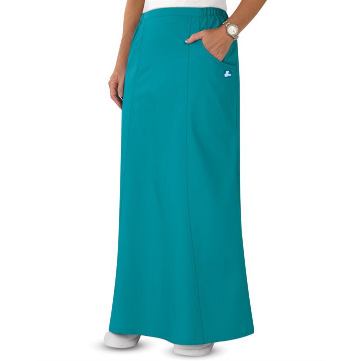 CU 707 Long Skirt SCRUBS AND CLOGS