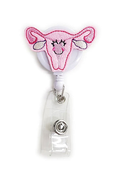 Uterus Id Badge Reel